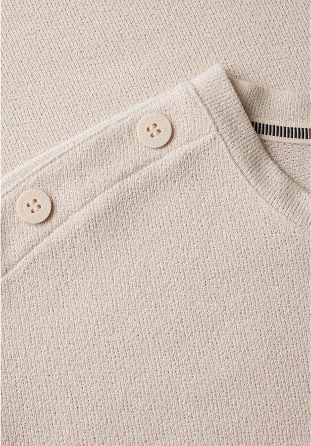 Cecil T-shirt in structuur-look en met knoopdetails - Foto 2