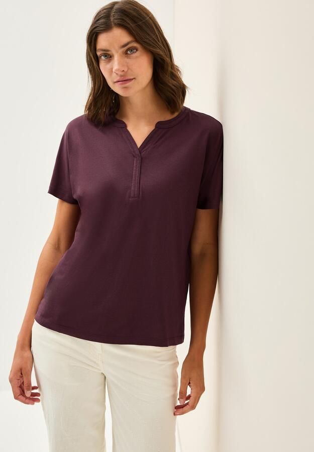 Cecil T-shirt in tuniek-look - Foto 7