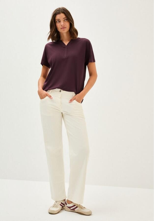 Cecil T-shirt in tuniek-look - Foto 4