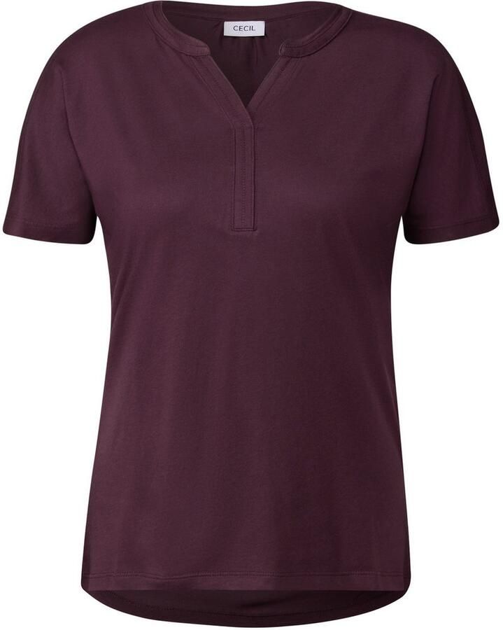 Cecil T-shirt in tuniek-look