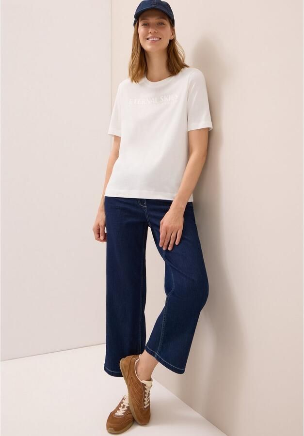 Cecil T-shirt met belettering artwork - Foto 4