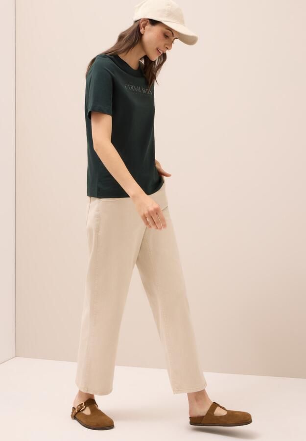 Cecil T-shirt met belettering artwork - Foto 3