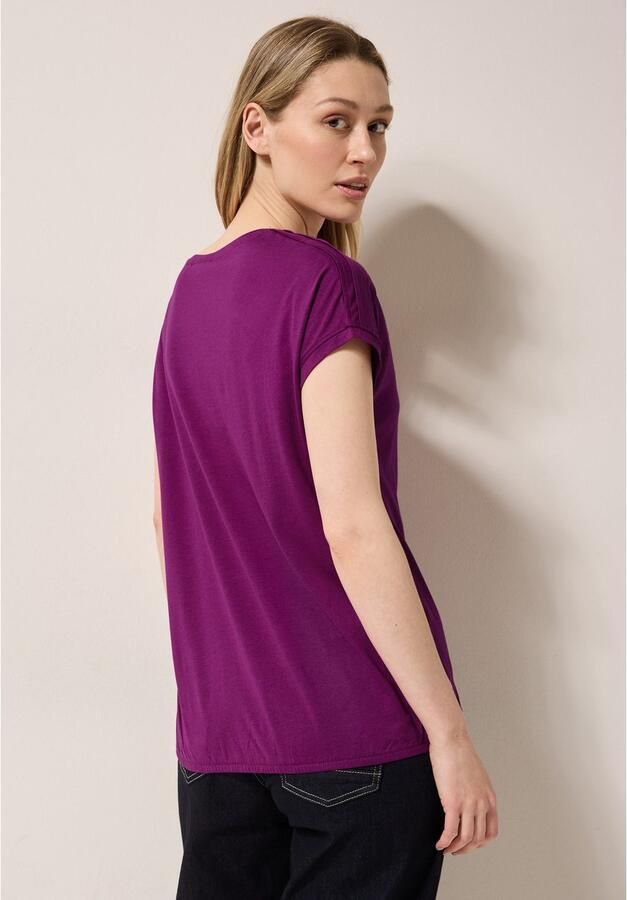 Cecil T-shirt met elastische taille - Foto 4