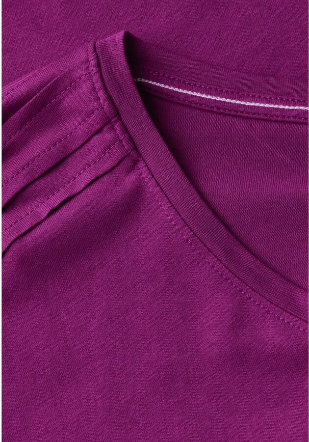 Cecil T-shirt met elastische taille - Foto 2