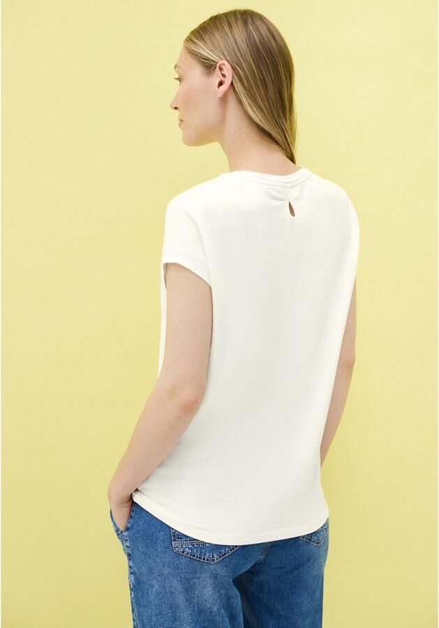 Cecil T-shirt met glitterprint - Foto 3