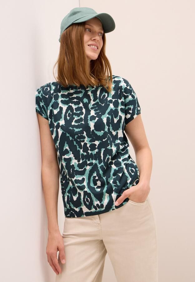 Cecil T-shirt met grafisch patroon - Foto 5