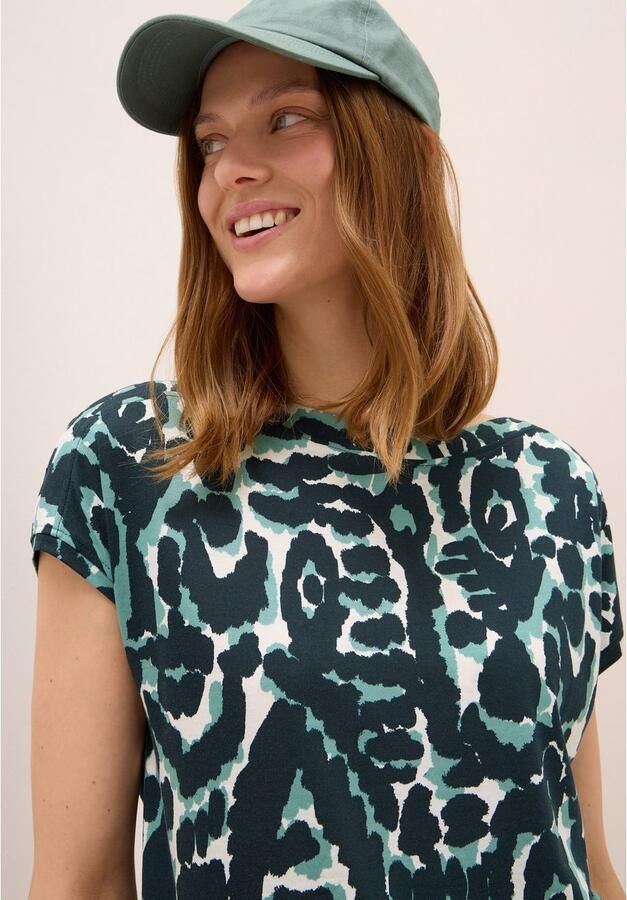 Cecil T-shirt met grafisch patroon - Foto 2