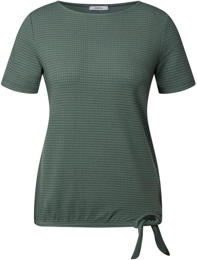 Cecil T-shirt met knoop detail