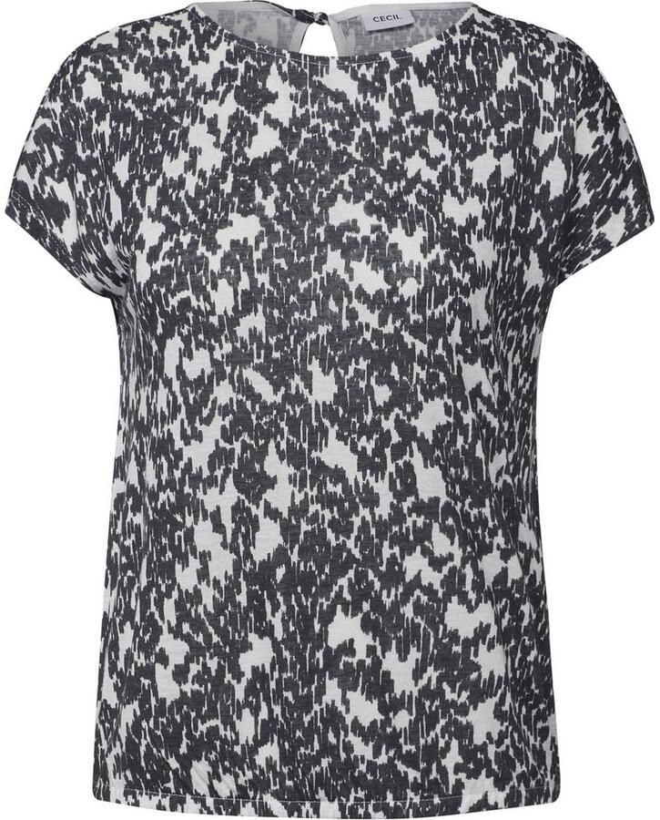 Cecil T-shirt met patroon minimal-print