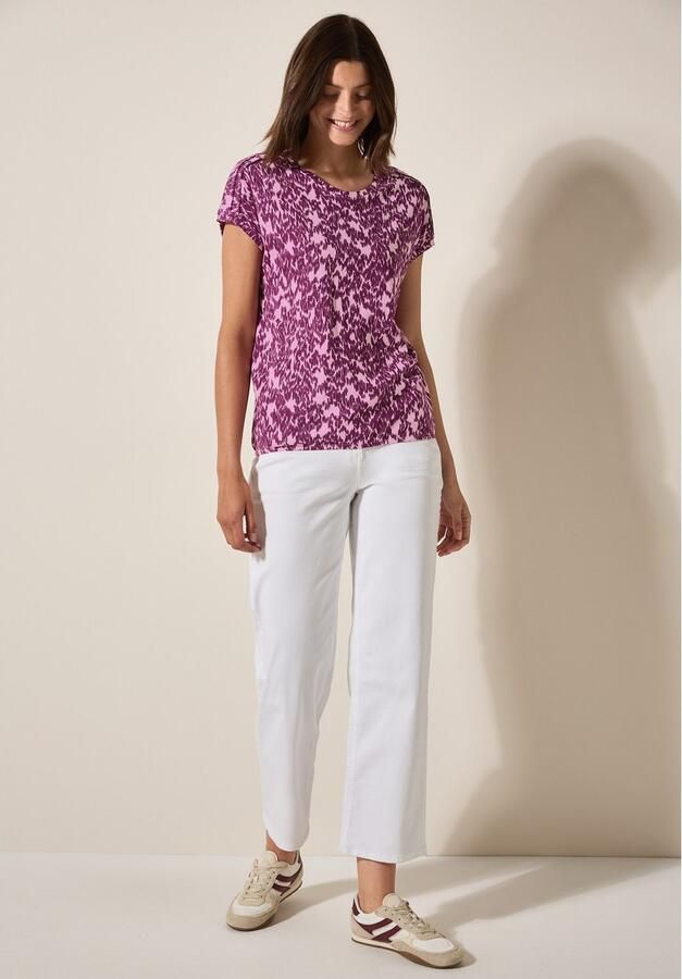 Cecil T-shirt met print all-over - Foto 6