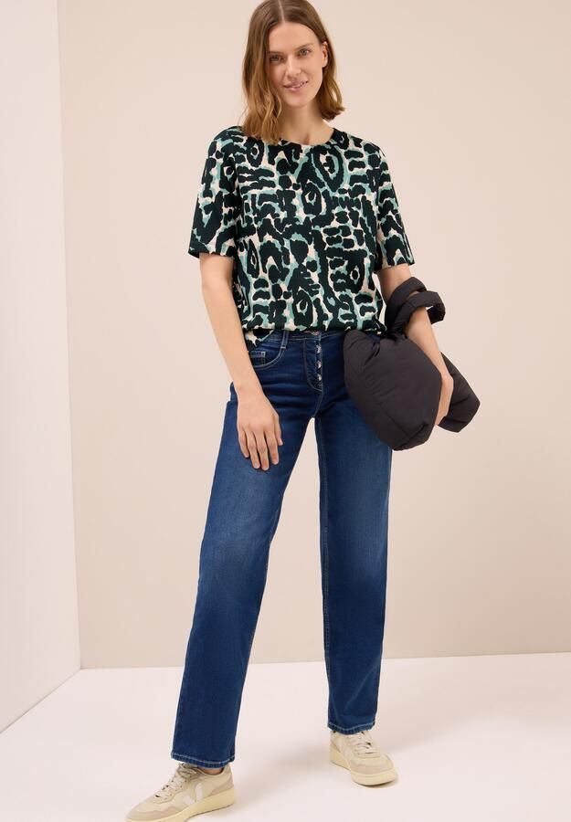 Cecil T-shirt met print all-over - Foto 3