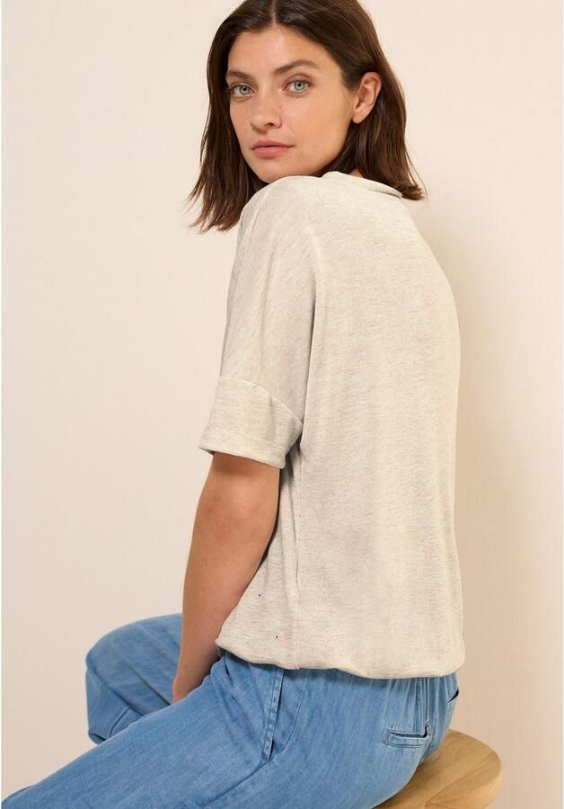 Cecil T-shirt met siersteentjes - Foto 2