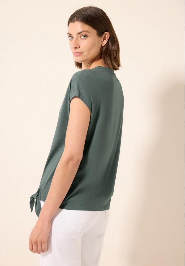 Cecil T-shirt met siersteentjes - Foto 7