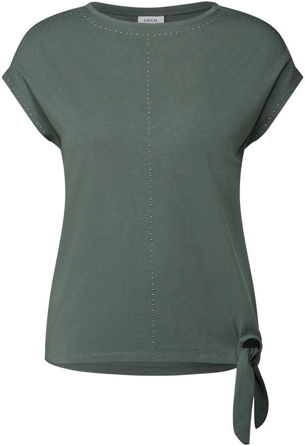 Cecil T-shirt met siersteentjes - Foto 6