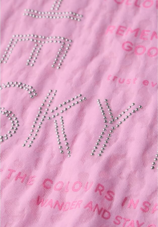 Cecil T-shirt met siersteentjes - Foto 5