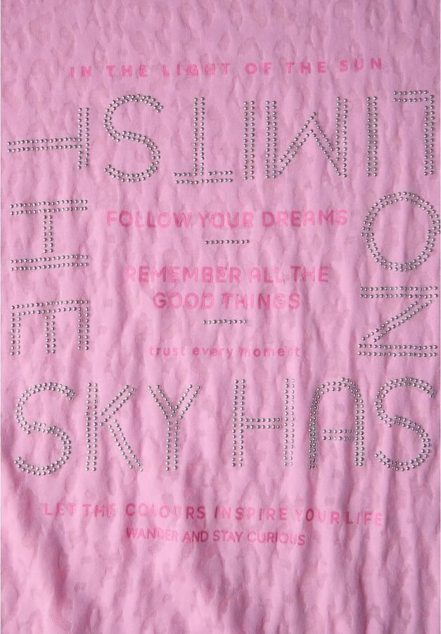 Cecil T-shirt met siersteentjes - Foto 7