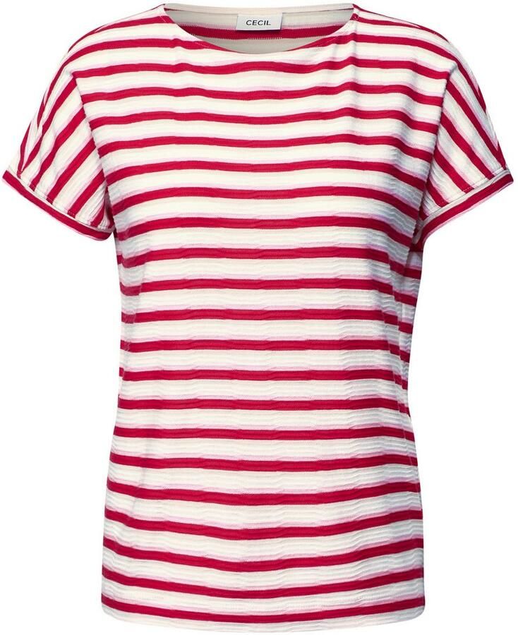 Cecil T-shirt met streepmotief