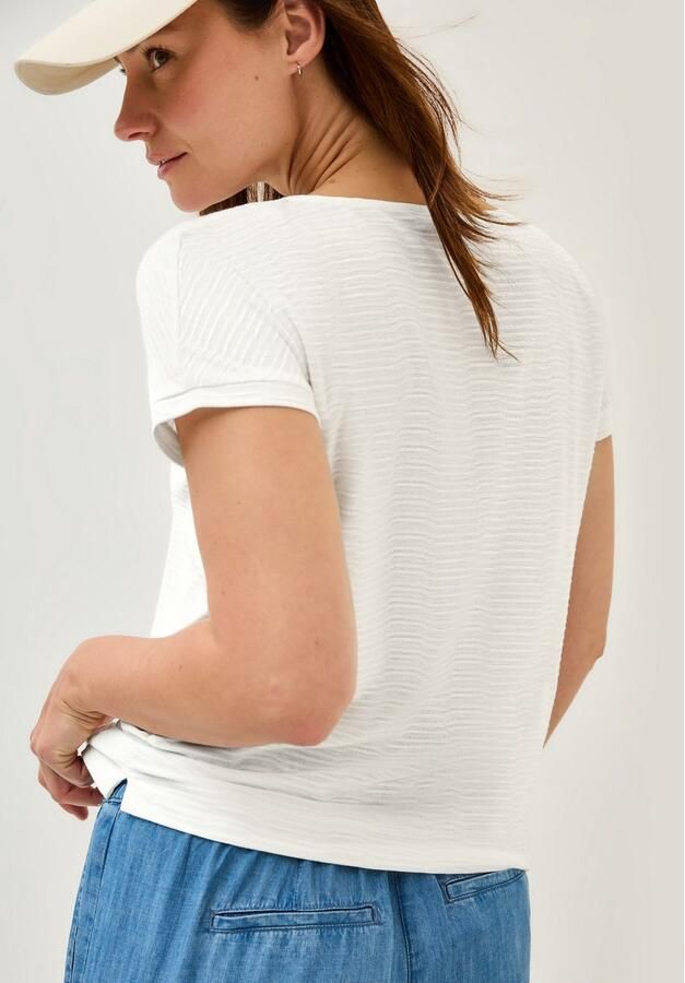 Cecil T-shirt met structuur - Foto 3