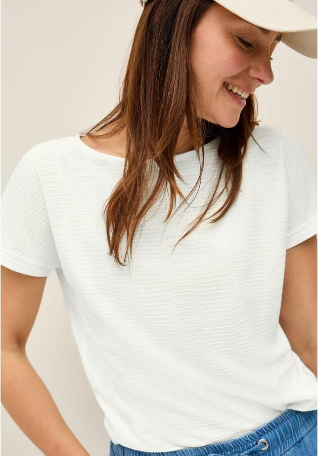 Cecil T-shirt met structuur - Foto 2