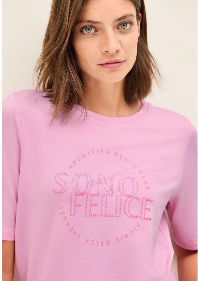 Cecil T-shirt met tekst - Foto 2