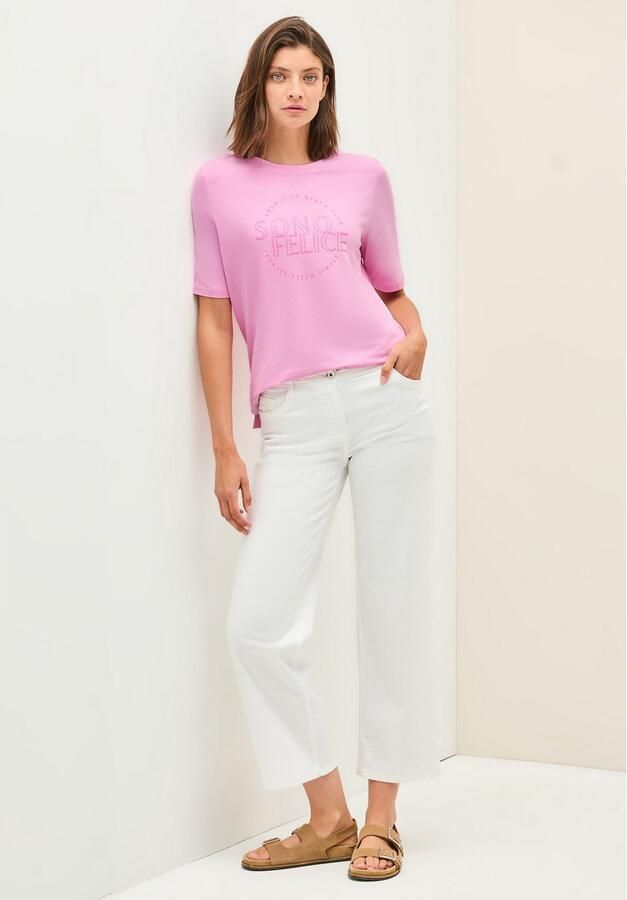 Cecil T-shirt met tekst - Foto 5