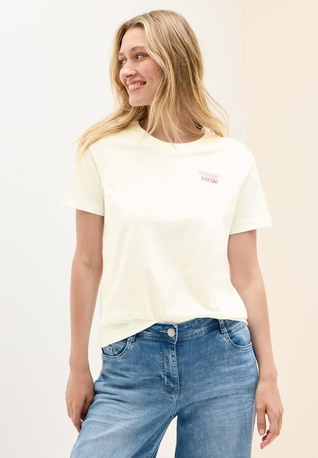 Cecil T-shirt met tekst - Foto 7