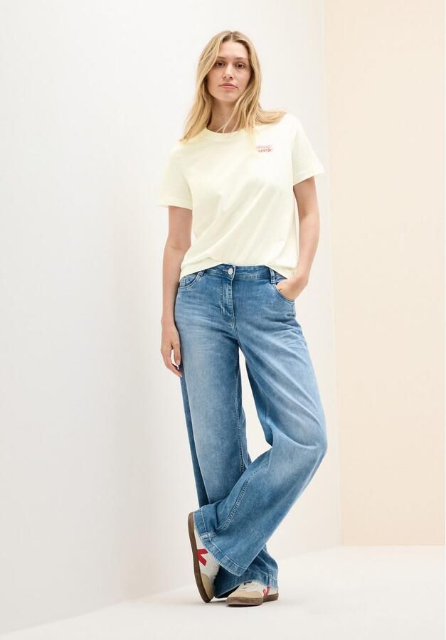 Cecil T-shirt met tekst - Foto 5