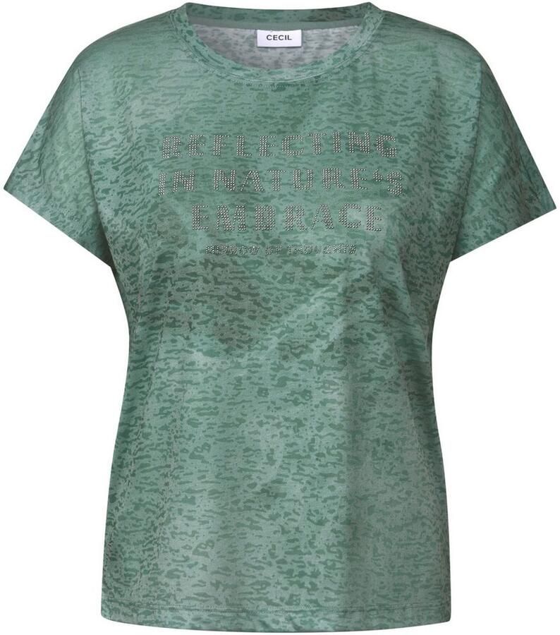 Cecil T-shirt met tekst