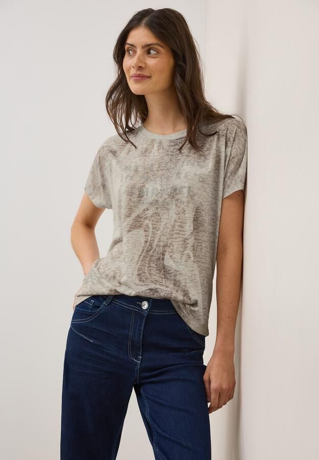 Cecil T-shirt met tekst - Foto 7