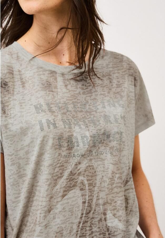 Cecil T-shirt met tekst - Foto 5