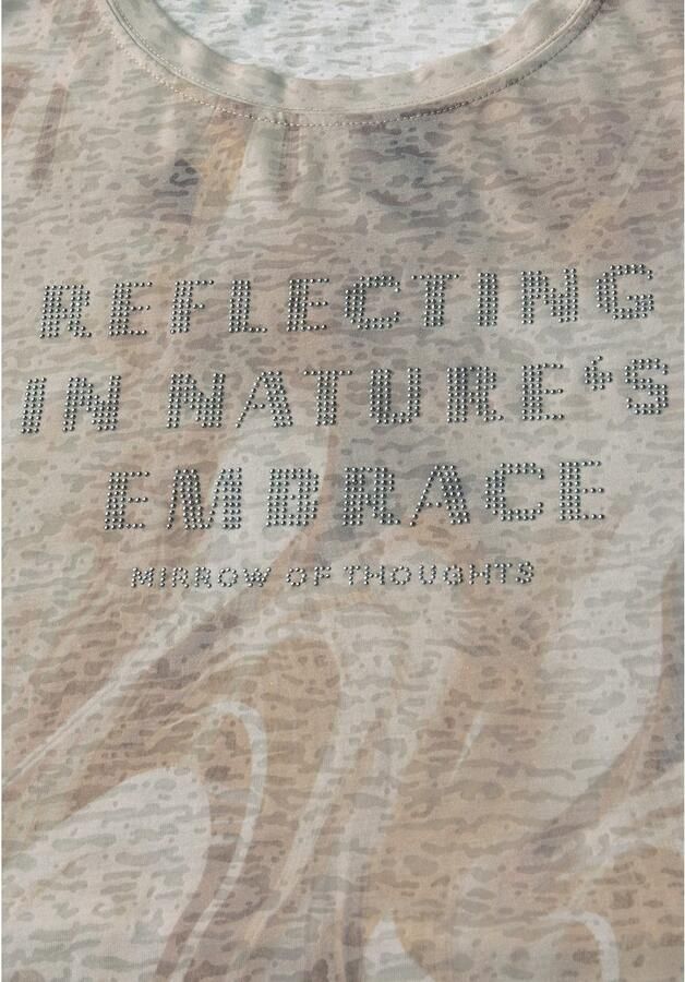 Cecil T-shirt met tekst - Foto 3