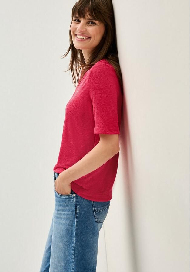 Cecil T-shirt met tonale print - Foto 4