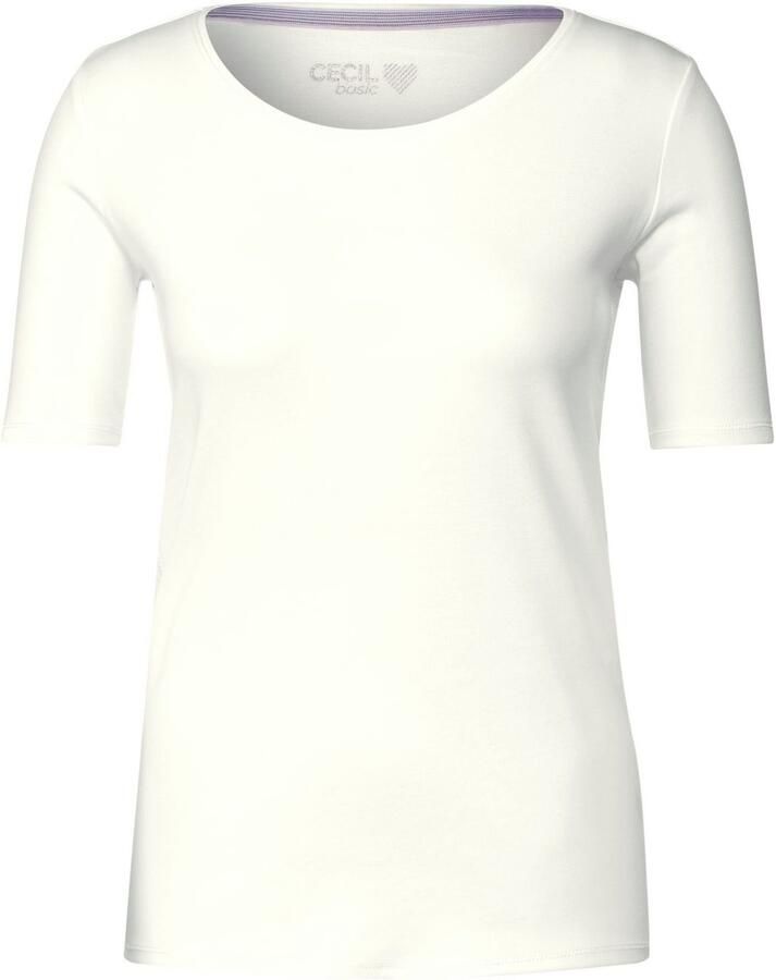 Cecil T-shirt Stijl Lena met een ronde hals