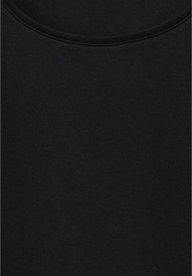 Cecil T-shirt Stijl Lena met klassieke ronde hals - Foto 5