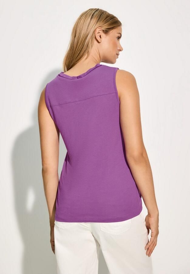 Cecil Tanktop met paspelband - Foto 3