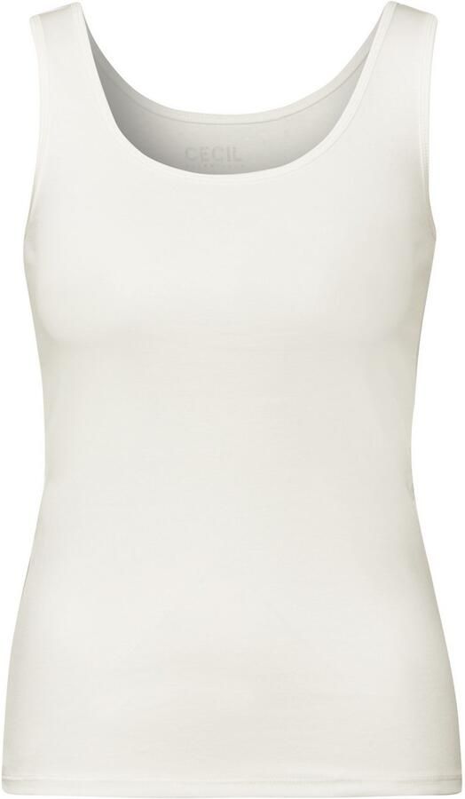 Cecil Top Stijl Linda met diepe ronde hals - Foto 4