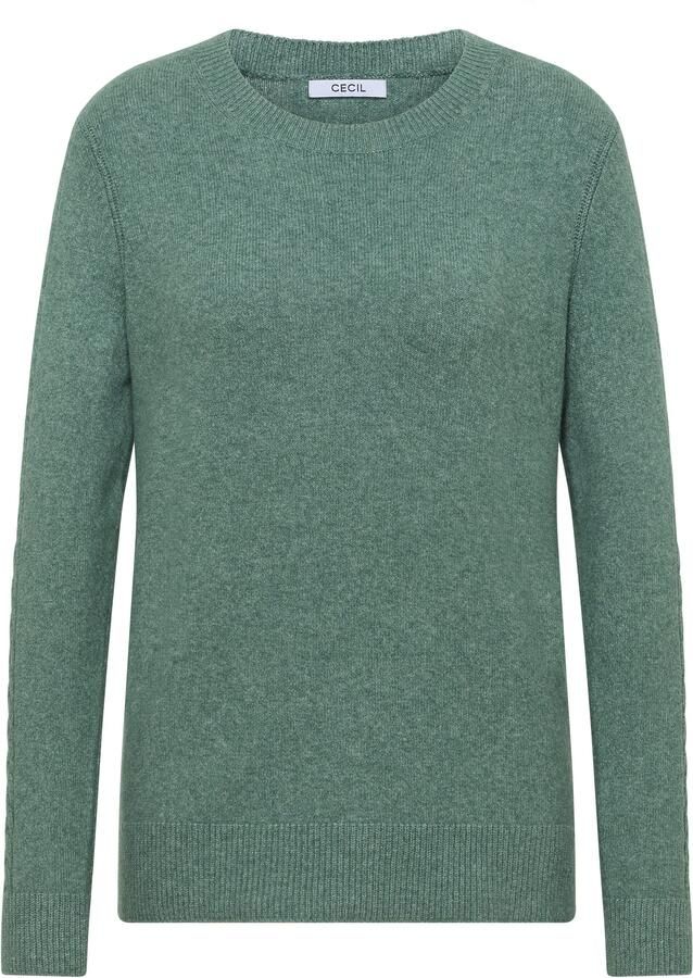 Cecil Trui met ronde hals met ribboorden - Foto 2