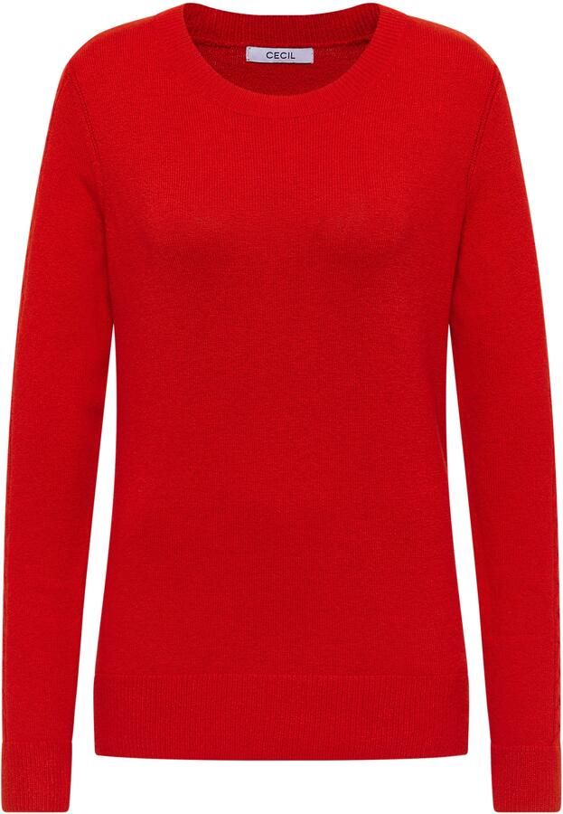 Cecil Trui met ronde hals met ribboorden - Foto 2