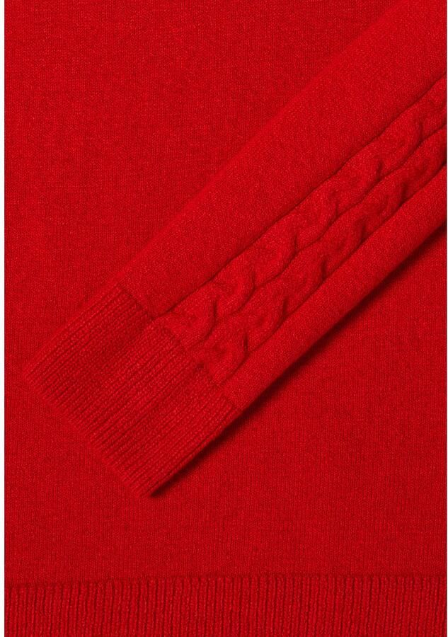 Cecil Trui met ronde hals met ribboorden