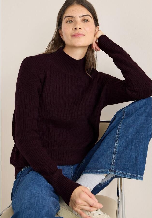 Cecil Trui met staande kraag