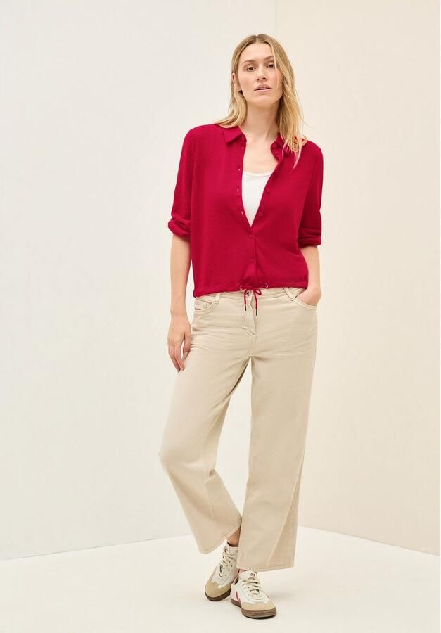 Cecil Vest kort met blousekraag en knoopsluiting - Foto 2