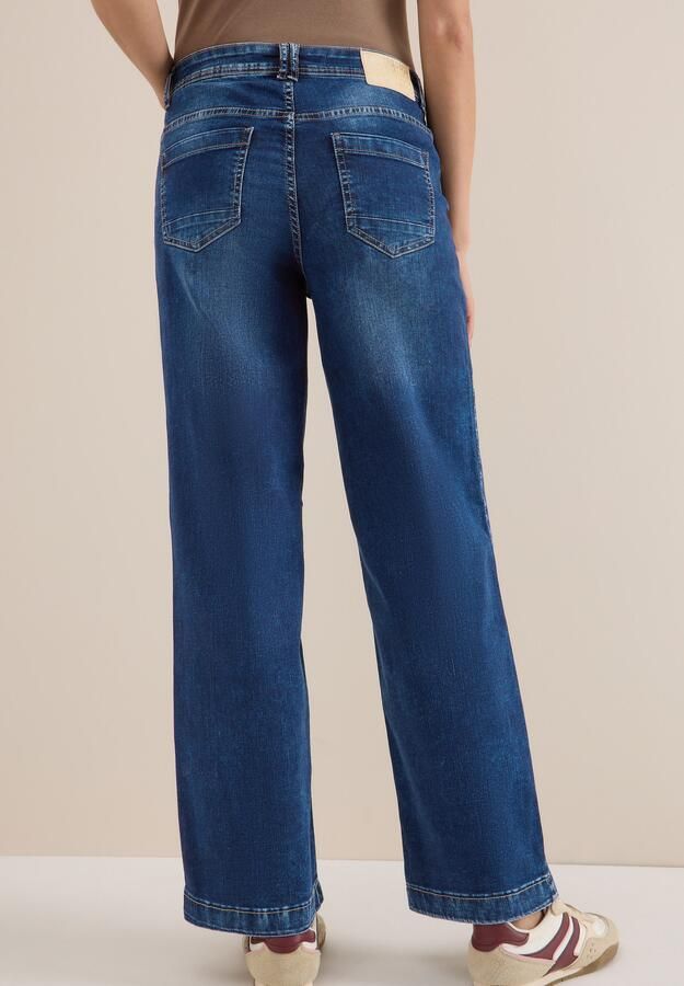 Cecil Wijde jeans Style Neele in 5-pocketsstijl