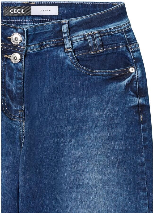 Cecil Wijde jeans Style Neele in 5-pocketsstijl