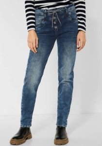 Cecil Skinny Jeans Blauw Dames