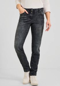 Cecil Loose fit jeans Stijl Scarlett in used-look