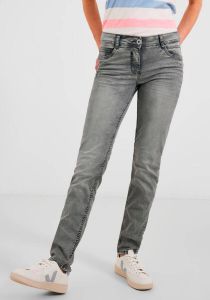 Cecil Slim fit jeans Style NOS Scarlett Grey