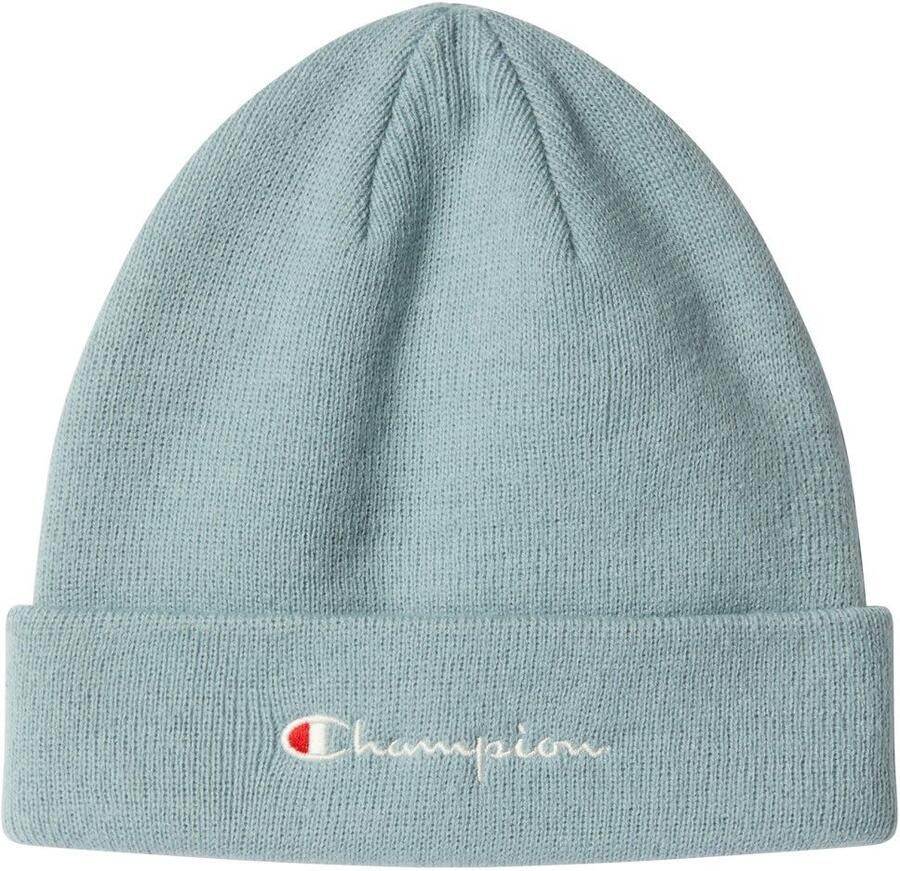 Champion Beanie met brede omslag en logostitching - Foto 2