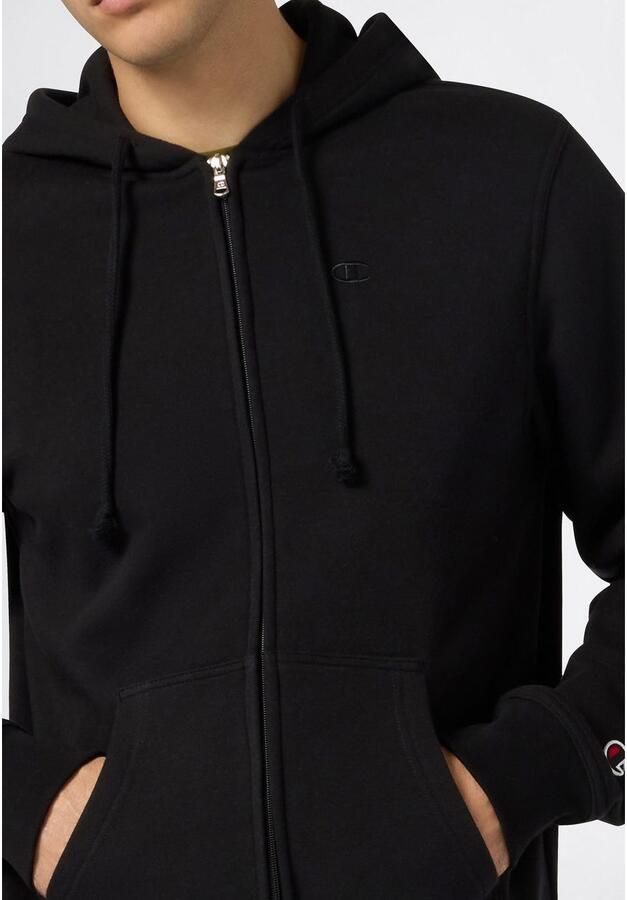 Champion Fleece Jack Full Zip Hoodie Sweatshirt - Foto 2