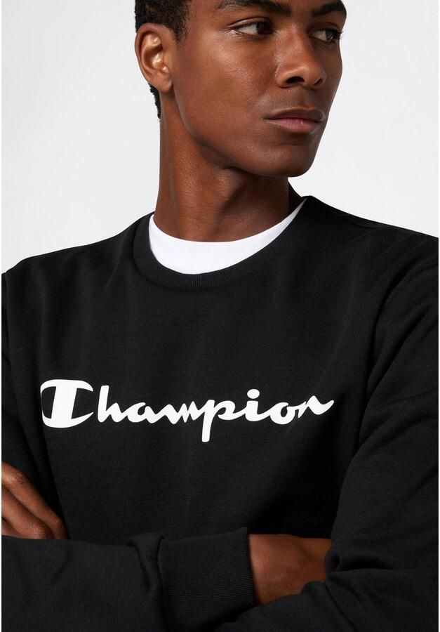 Champion Hoodie BASICS Fleece Crewneck Sweatshirt Large Logo (1-delig) - Foto 2