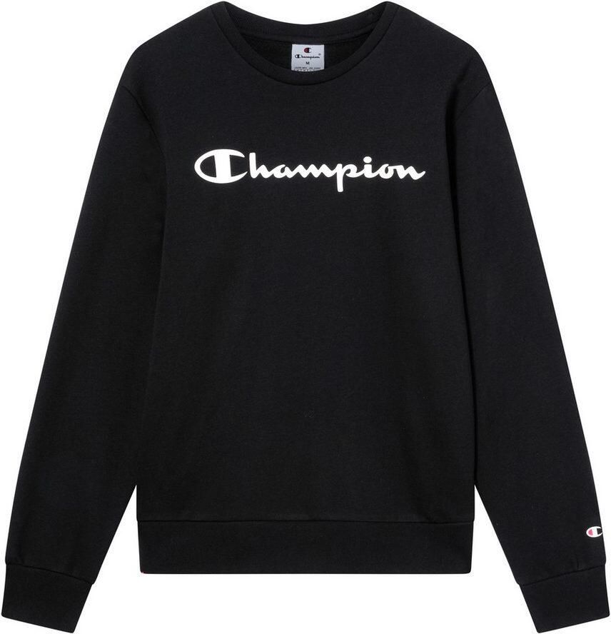 Champion Hoodie BASICS Fleece Crewneck Sweatshirt Large Logo (1-delig)